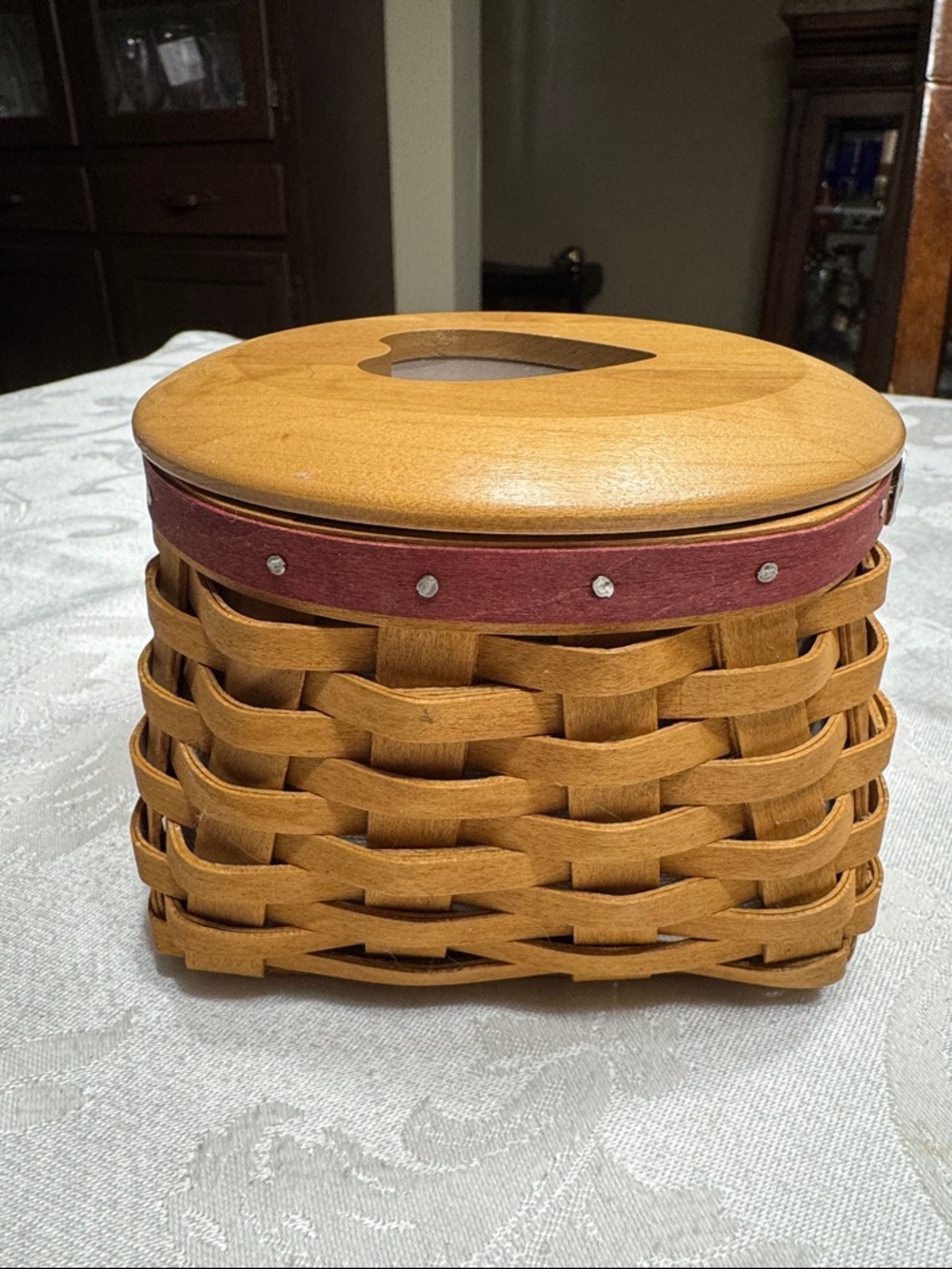 Longerberger 2005 Hostess Appreciation basket w/ liner. - Picture 3 of 9